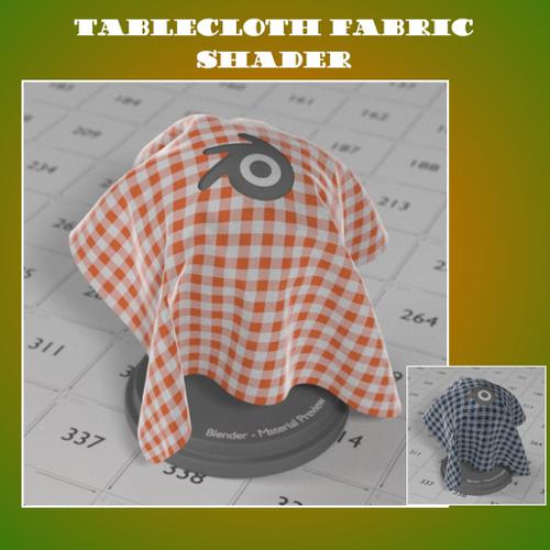 Tablecloth Fabric Material for Cycles preview image